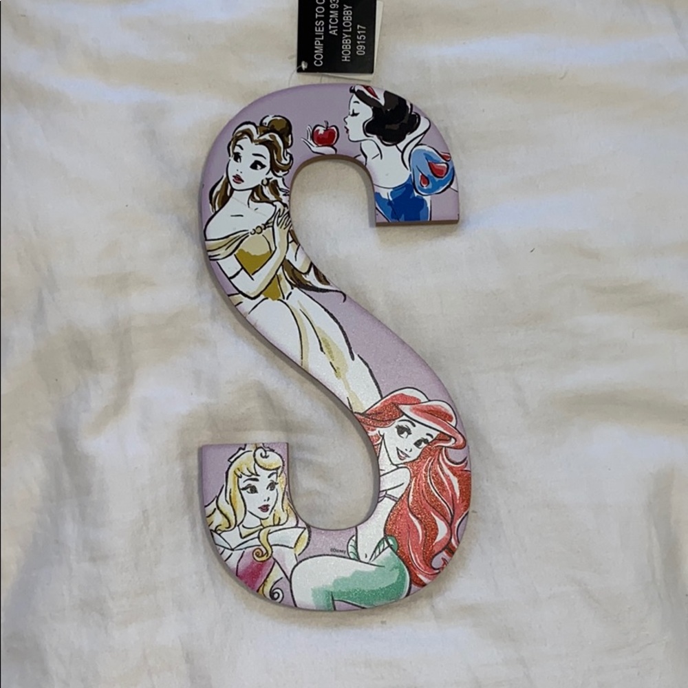 Disney Letter “S” Wood Wall Decor